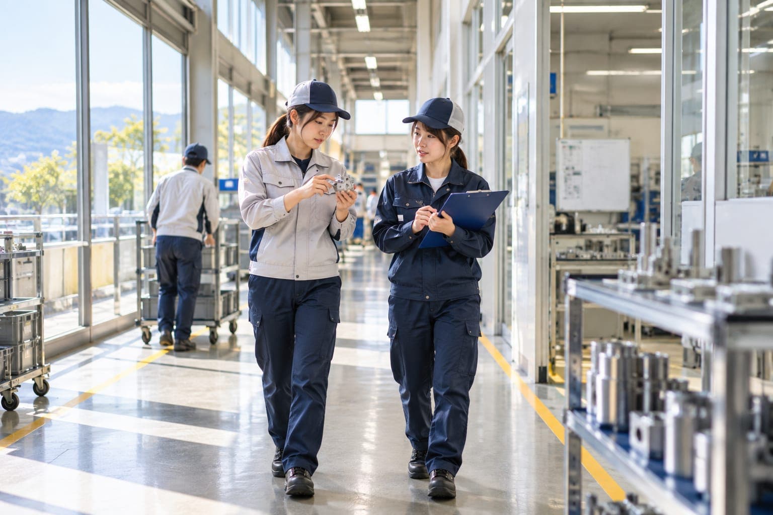 長野県｜特定技能・機械検査スタッフ募集｜サンプル製品検査