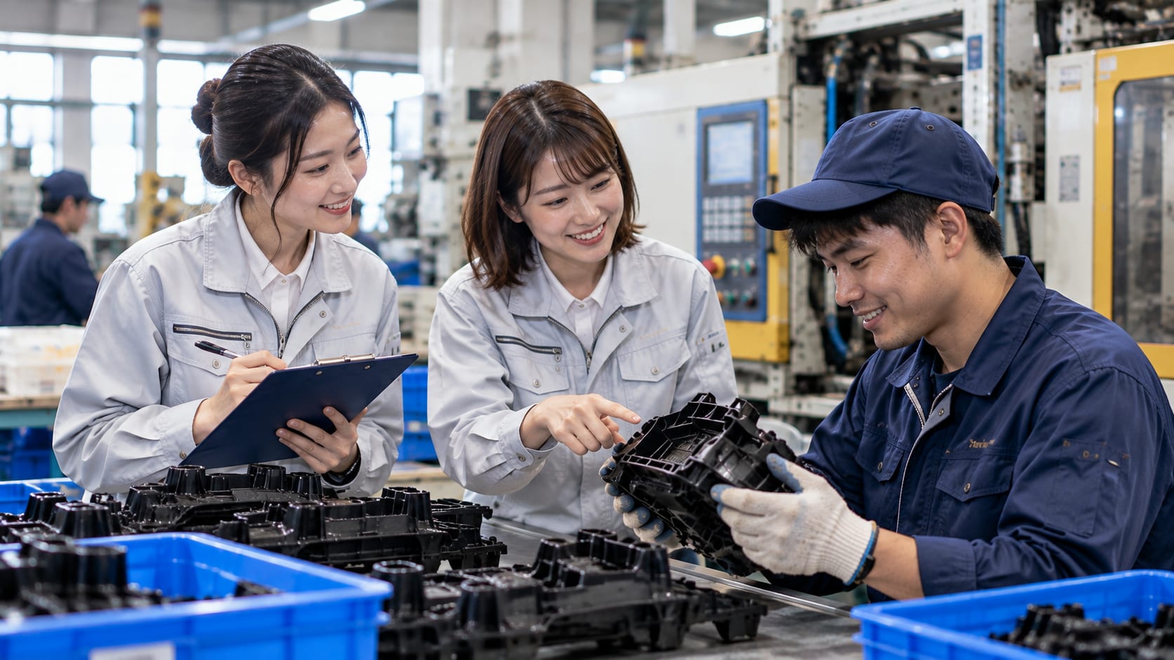 熊本県｜男性特定技能・プラスチック成形スタッフ募集－自動車部品製造