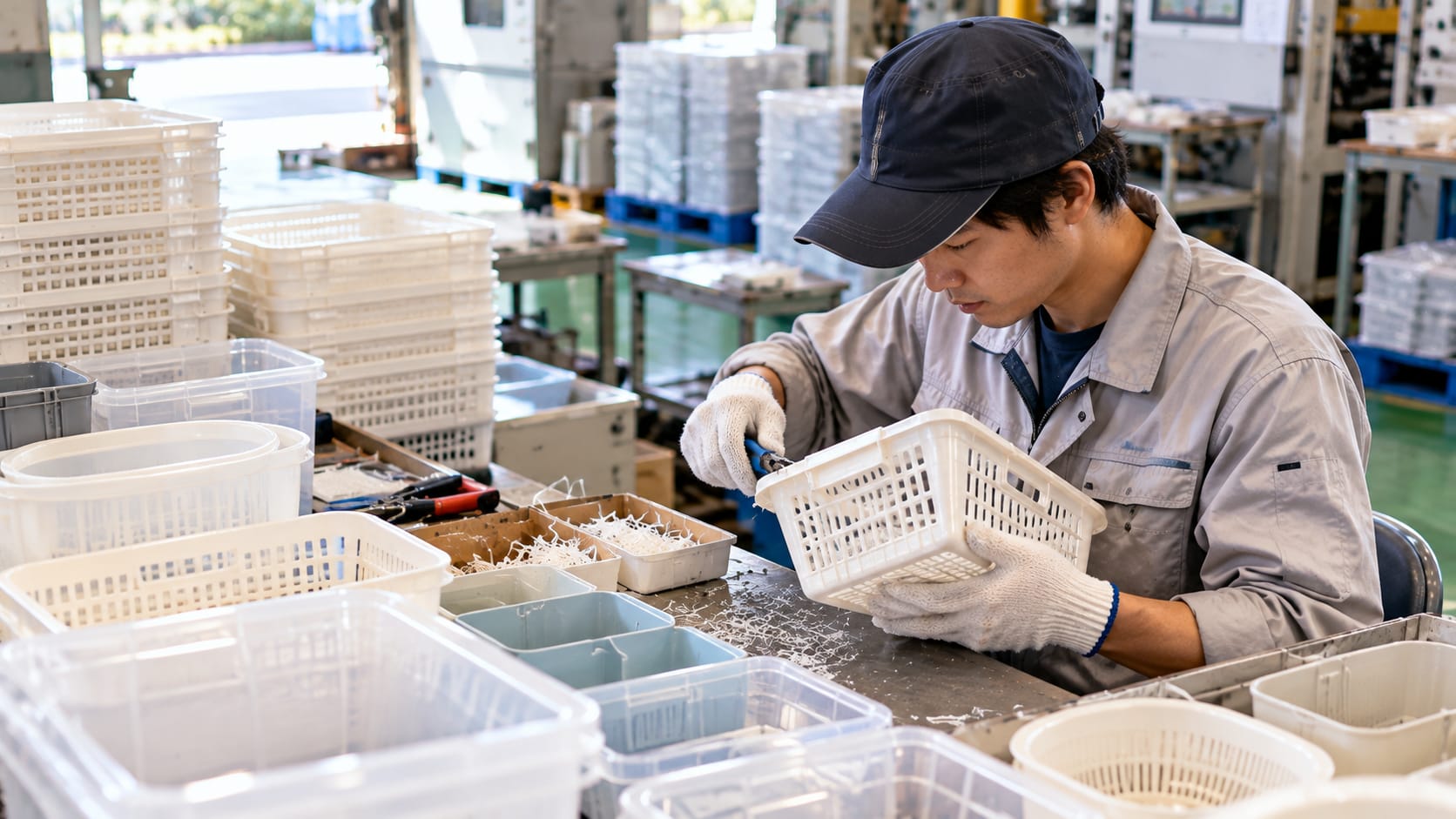 滋賀県|男性特定技能・プラスチック成形スタッフ募集-家庭用プラスチック製品の製造
